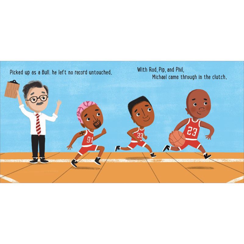 slide 3 of 4, Readerlink Baby Ballers: Michael Jordan - by Bernadette Baillie (Board Book), 1 ct