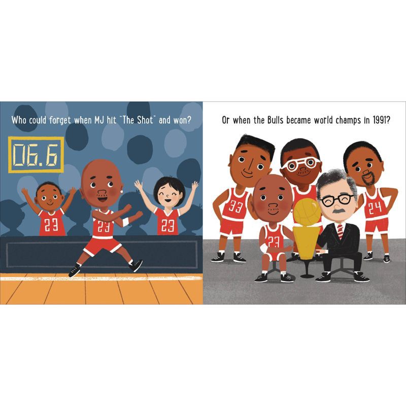 slide 2 of 4, Readerlink Baby Ballers: Michael Jordan - by Bernadette Baillie (Board Book), 1 ct