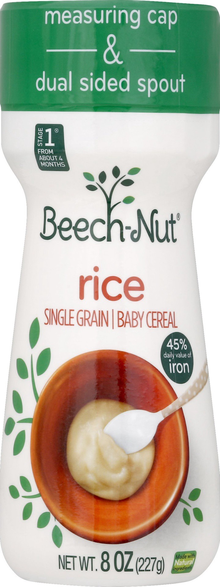 slide 3 of 7, Beech-Nut Complete Rice Cereal, 8 oz