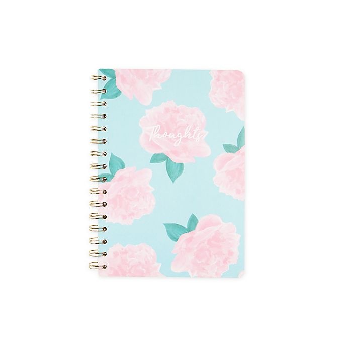 slide 1 of 1, Eccolo Pink Roses 2021 Faux Leather Lined Journal, 1 ct