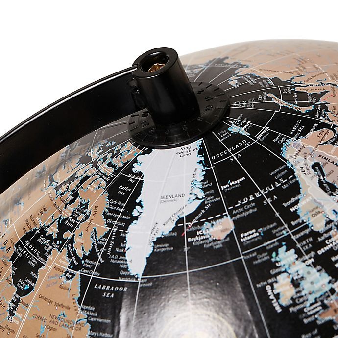 slide 2 of 3, Eccolo Desk Globe - Black with Marble Base, 1 ct