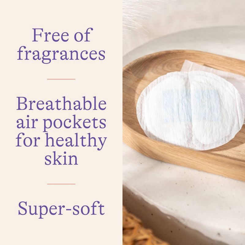 slide 3 of 10, Lansinoh Stay Dry Disposable Nursing Pads - 200ct, 200 ct