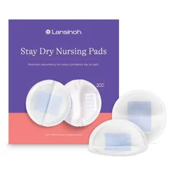 Lansinoh Stay Dry Disposable Nursing Pads - 200ct