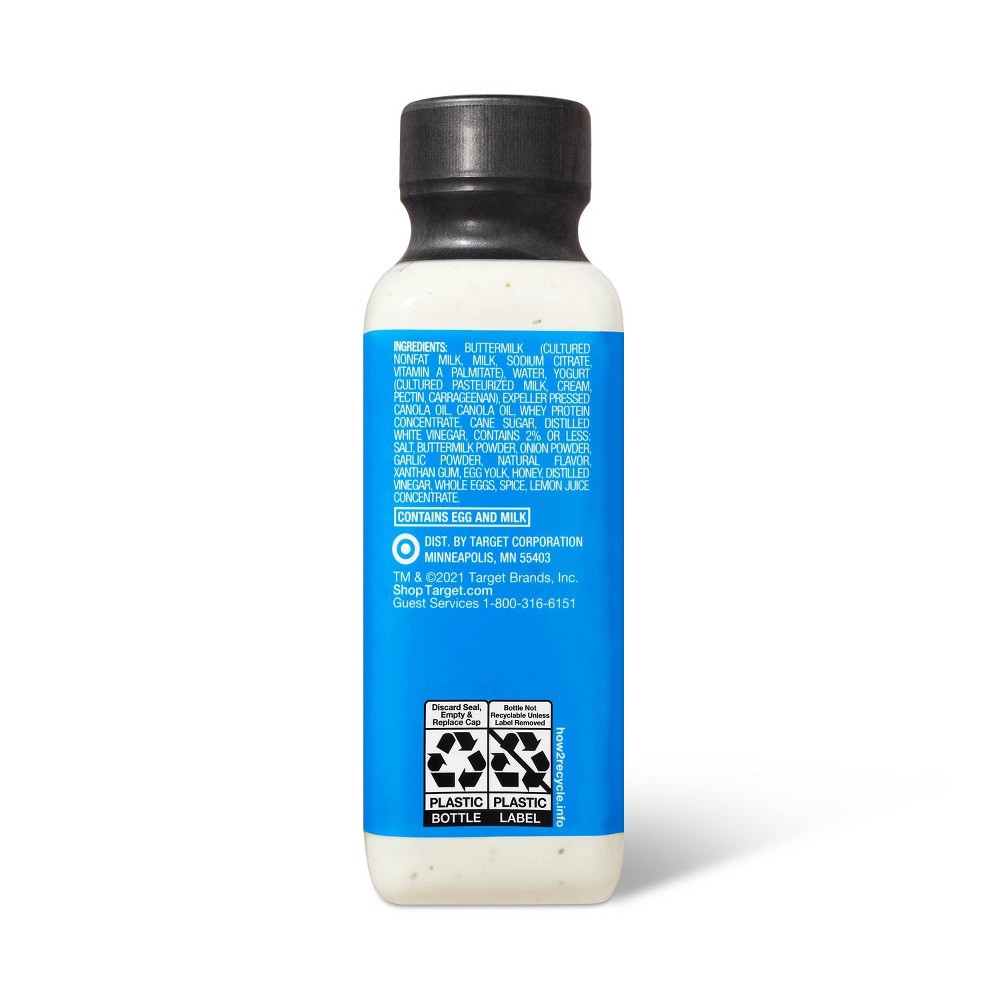 slide 3 of 3, Homestyle Ranch Dressing & Dip - 12 fl oz - Good & Gather, 12 fl oz