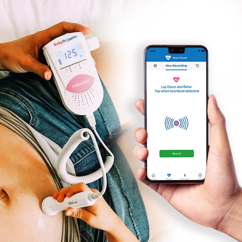 slide 3 of 5, Baby Doppler Sonoline B Fetal Doppler - Blue, 1 ct