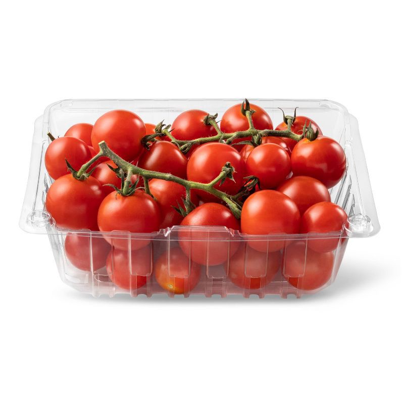 slide 3 of 4, Cherry Tomatoes On-The-Vine - 12oz - Good & Gather™ (Packaging May Vary), 12 oz