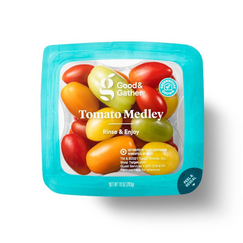 slide 1 of 4, Medley Tomatoes - 10oz - Good & Gather™ (Packaging May Vary), 10 oz