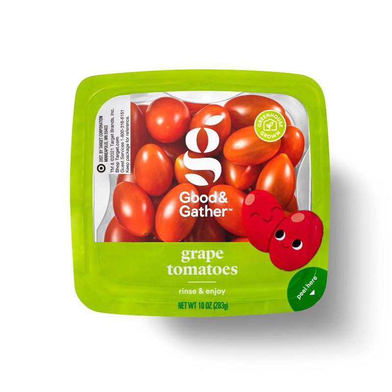 slide 1 of 4, Premium Grape Tomatoes - 10oz - Good & Gather™ (Packaging May Vary), 10 oz