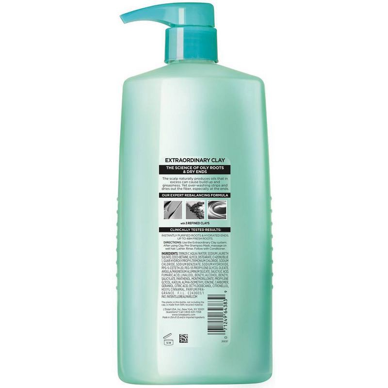 Elvive Extraordinary Clay Shampoo For Oily Hair - L'Oréal Paris