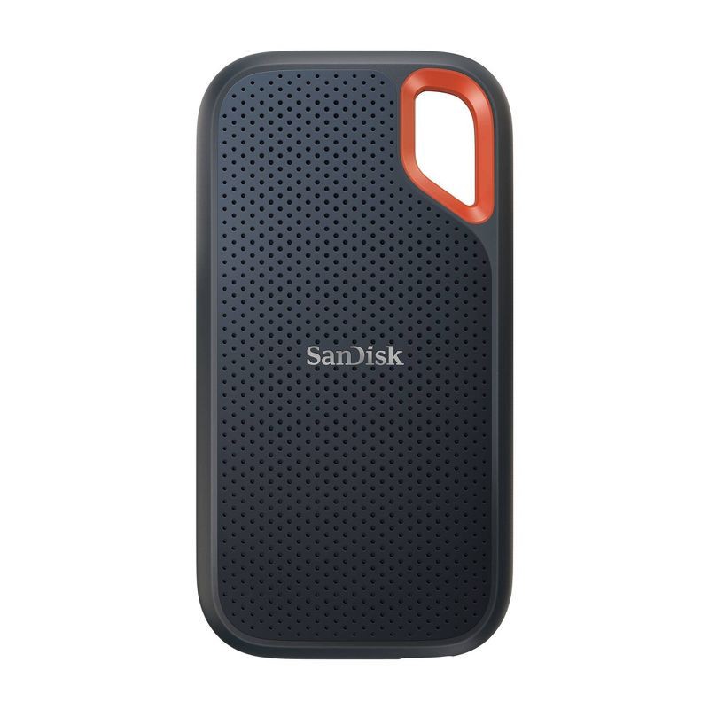 slide 2 of 8, SanDisk Extreme 1TB Portable External SSD Flash Storage Drive - Black, 1 ct