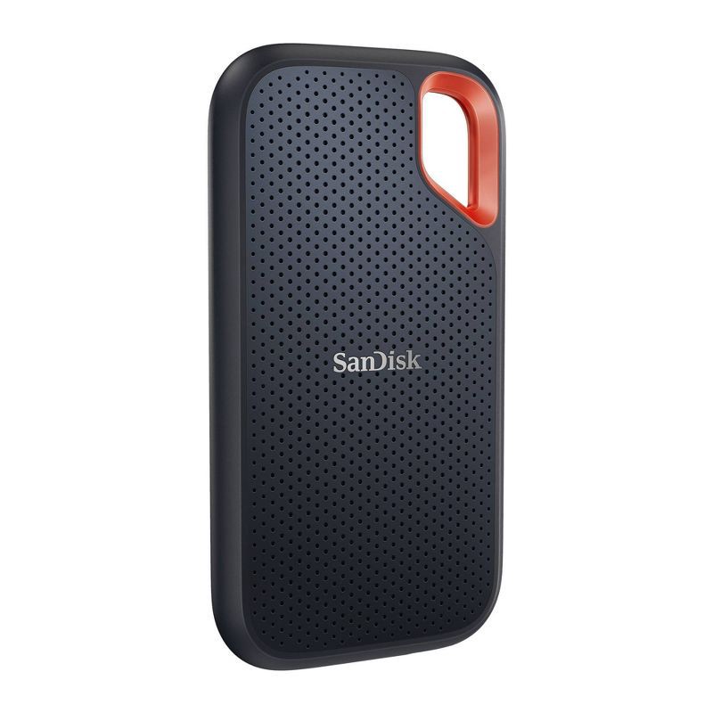 slide 3 of 8, SanDisk Extreme 1TB Portable External SSD Flash Storage Drive - Black, 1 ct