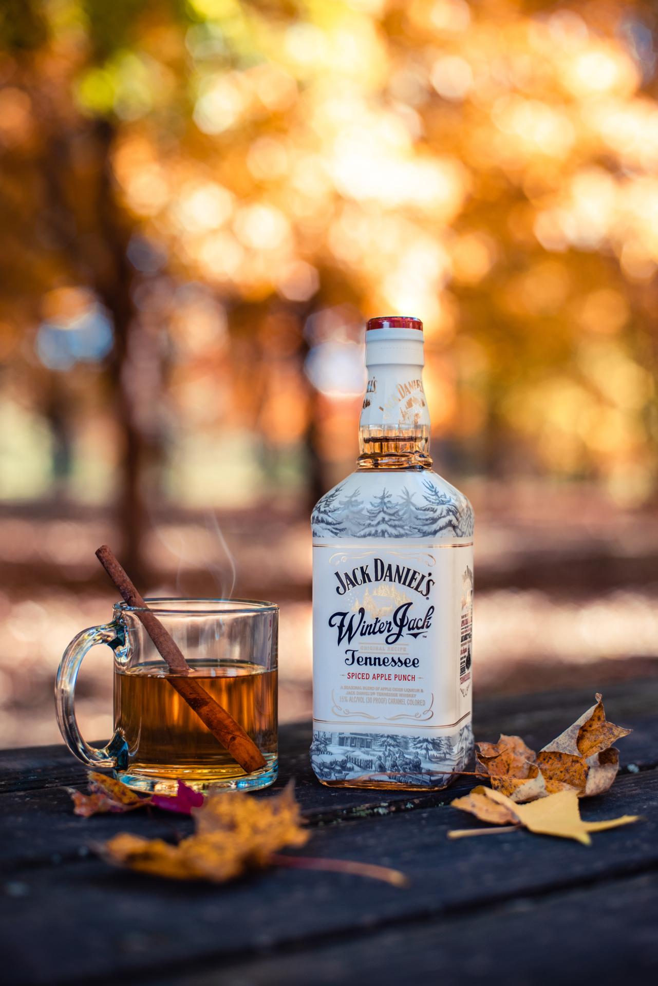 slide 3 of 3, Jack Daniel's Winter Jack Spiced Apple Punch, 750 mL Bottle, 30 Proof, 750 ml