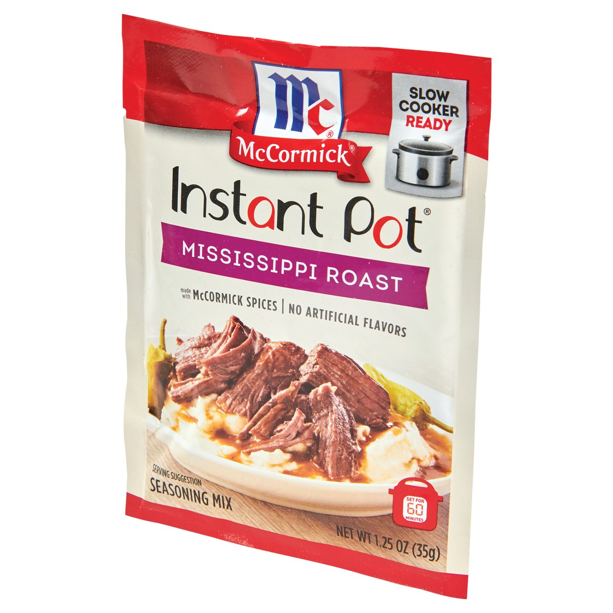 slide 6 of 9, McCormick Pot Roast Seasoning Mix - Mississippi Beef, 1.25 oz