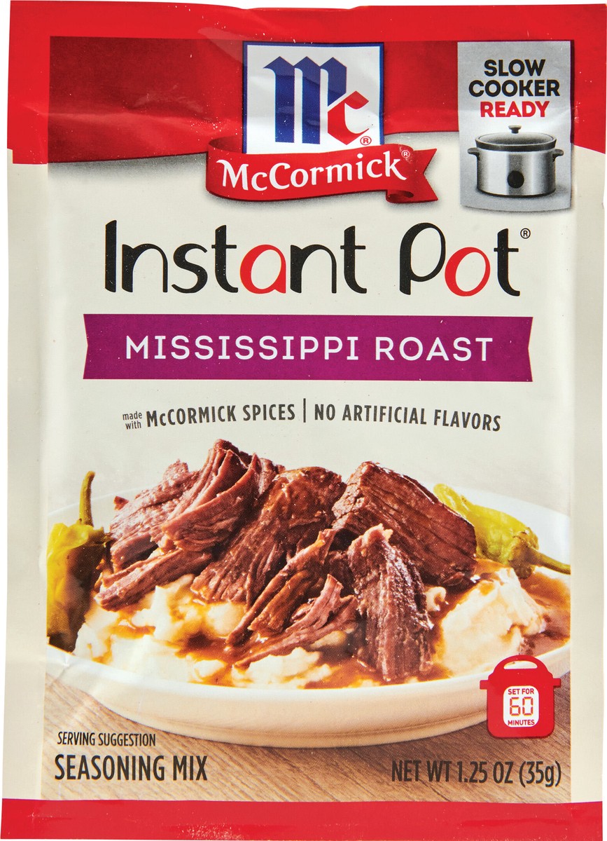 slide 7 of 9, McCormick Pot Roast Seasoning Mix - Mississippi Beef, 1.25 oz