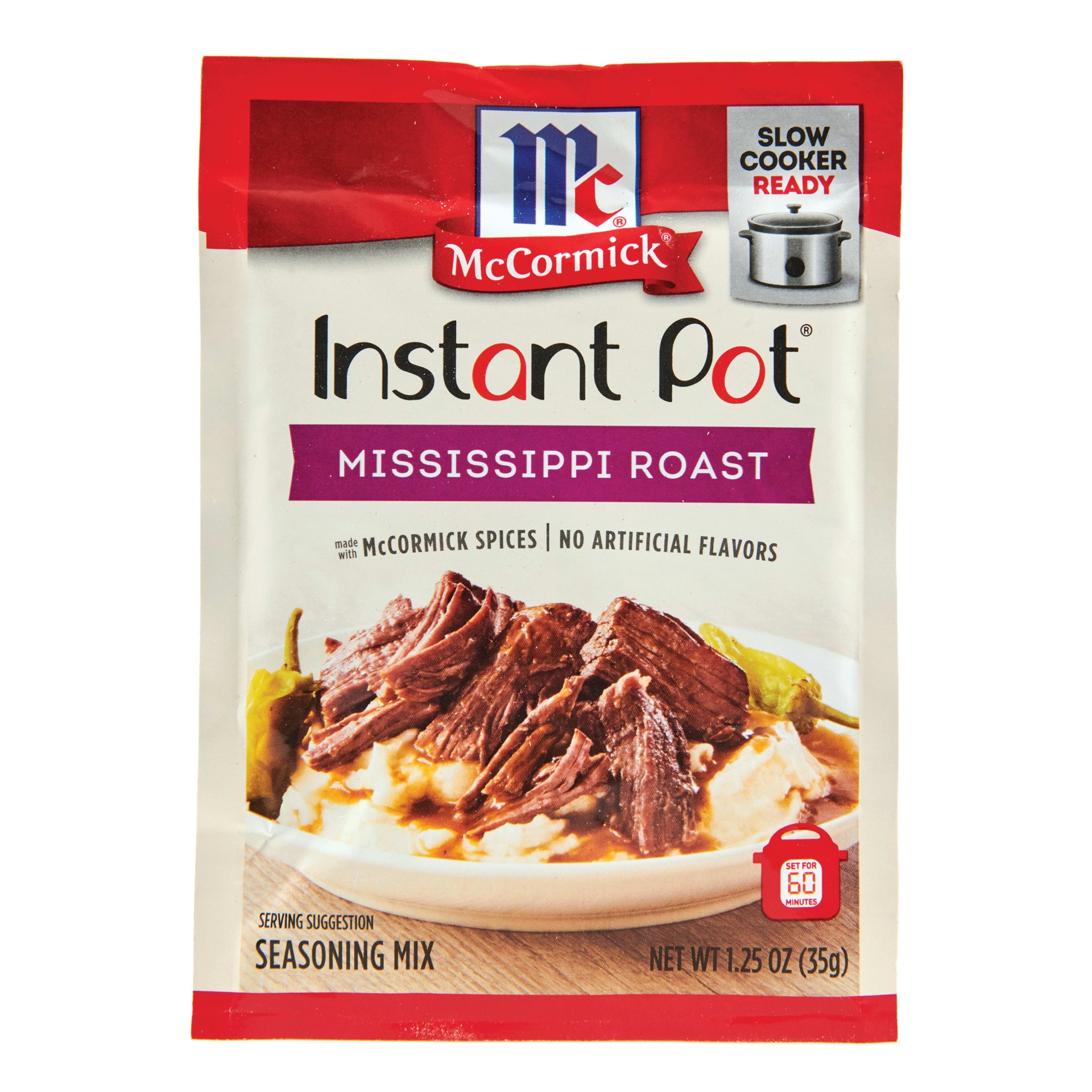 slide 1 of 9, McCormick Pot Roast Seasoning Mix - Mississippi Beef, 1.25 oz