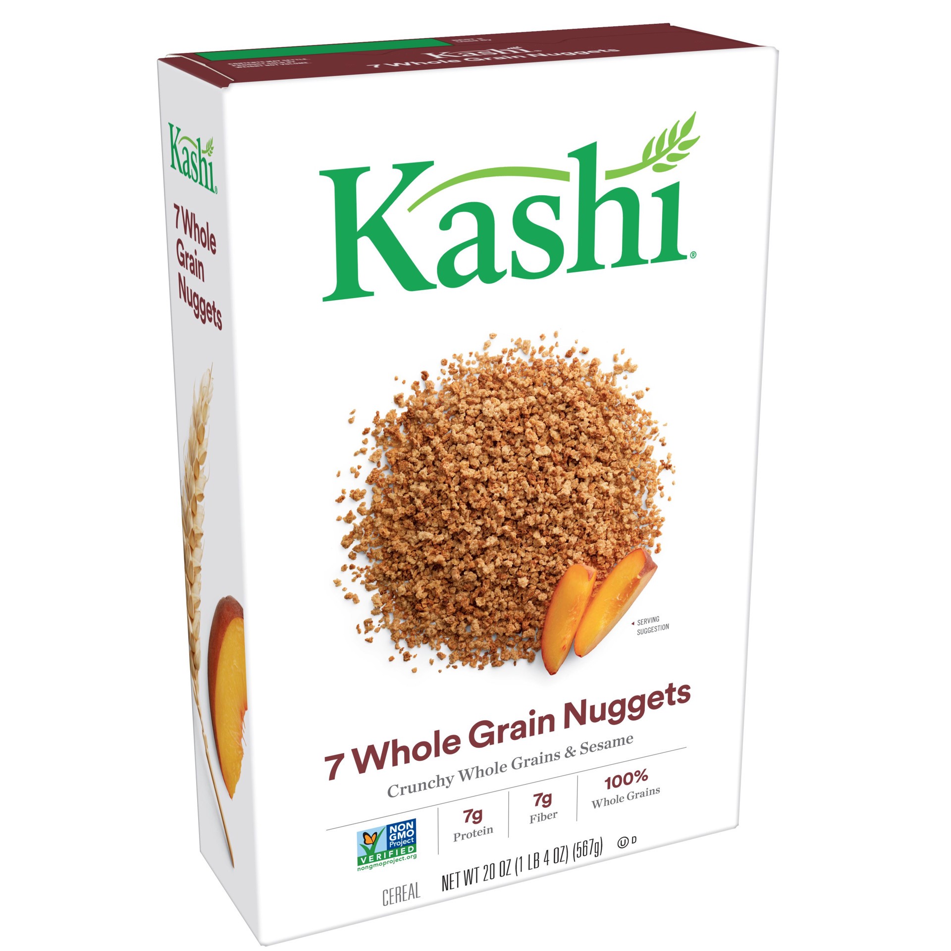 slide 1 of 6, Kashi Breakfast Cereal 7 Whole Grain, 20 oz