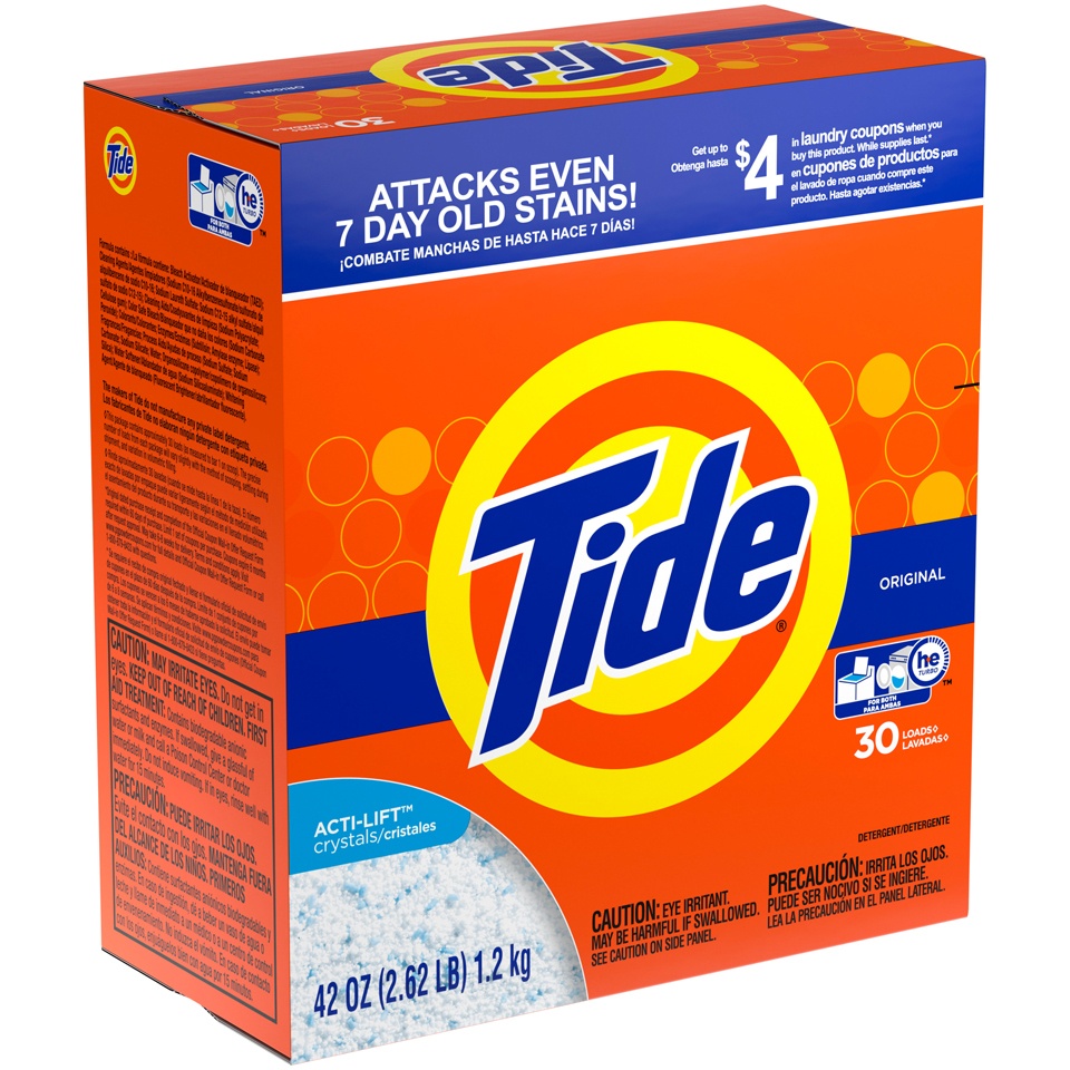 slide 2 of 3, Tide Detergent 42 oz, 42 oz