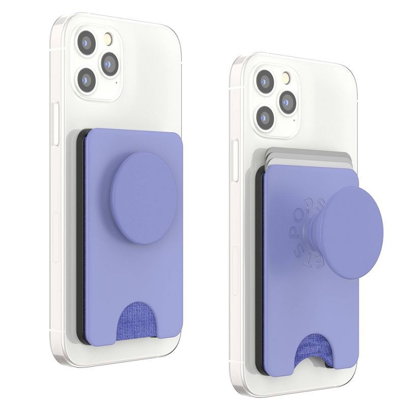 Popsockets Magnetic Phone Wallet With Grip And magsafe, magnetic adapter  Ring included – Deep Periwinkle : Target
