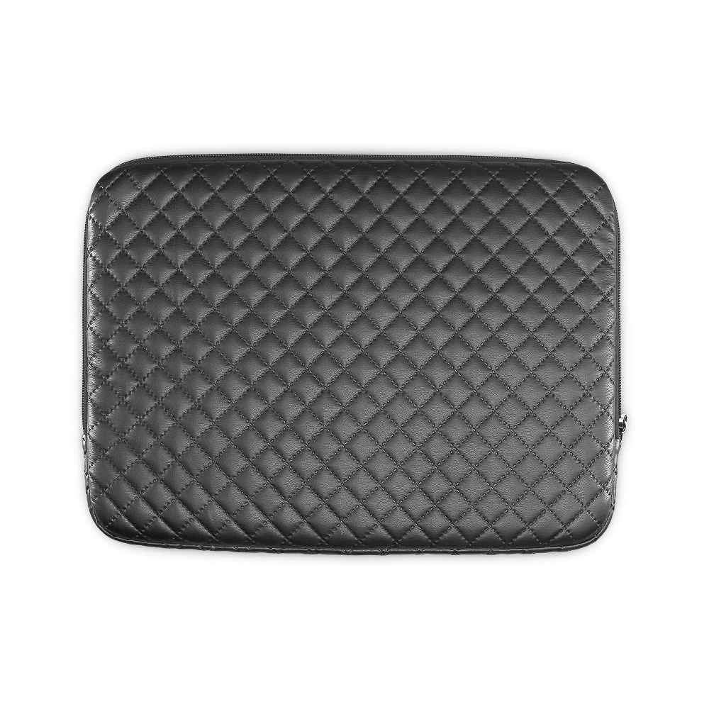 slide 6 of 7, Dabney Lee 14" Quilted Laptop Sleeve - Black, 1 ct