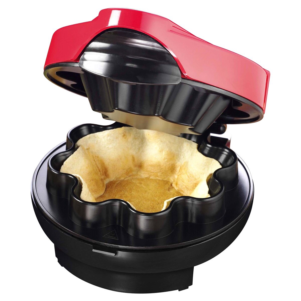 slide 1 of 3, Nostalgia Taco Tuesday Tortilla Bowl Maker, 1 ct