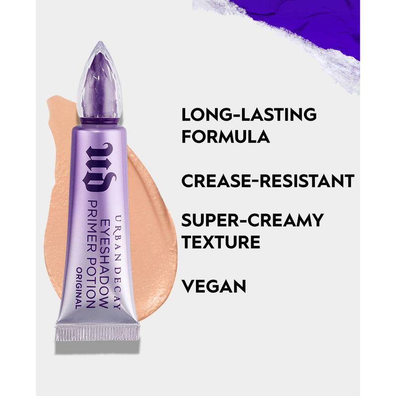 slide 4 of 8, Urban Decay Original Eyeshadow Primer Potion - Original - 0.33 fl oz - Ulta Beauty, 0.33 fl oz