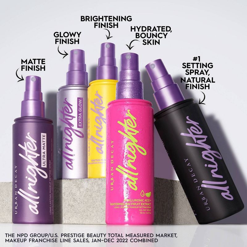 slide 8 of 8, Urban Decay All Nighter Long-Lasting Makeup Setting Spray - 4.0 fl oz - Ulta Beauty, 4 fl oz