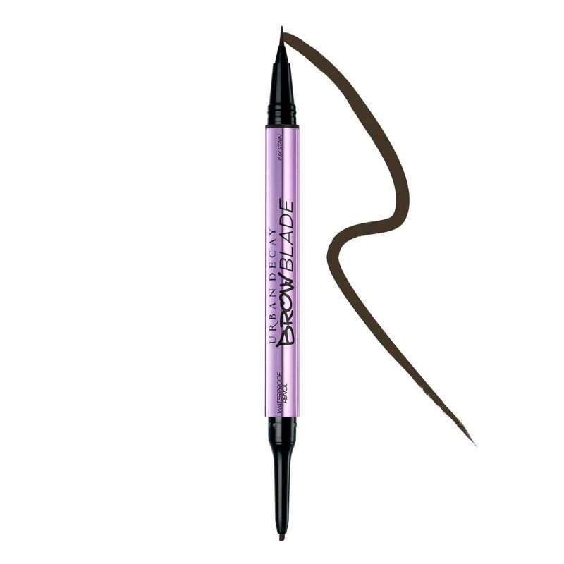slide 1 of 3, Urban Decay Brow Blade Waterproof Eyebrow Pencil & Ink Stain - Dark Drapes - 0.011 fl oz - Ulta Beauty, 0.011 fl oz