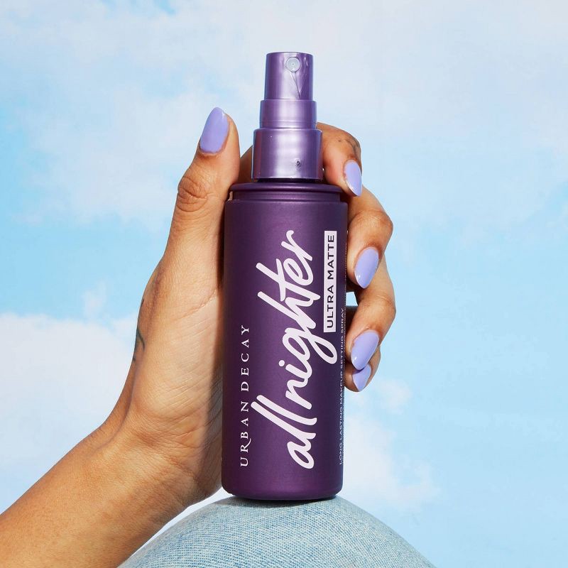 slide 4 of 7, Urban Decay All Nighter Ultra Matte Makeup Setting Spray - Matte - 4 fl oz - Ulta Beauty, 4 fl oz