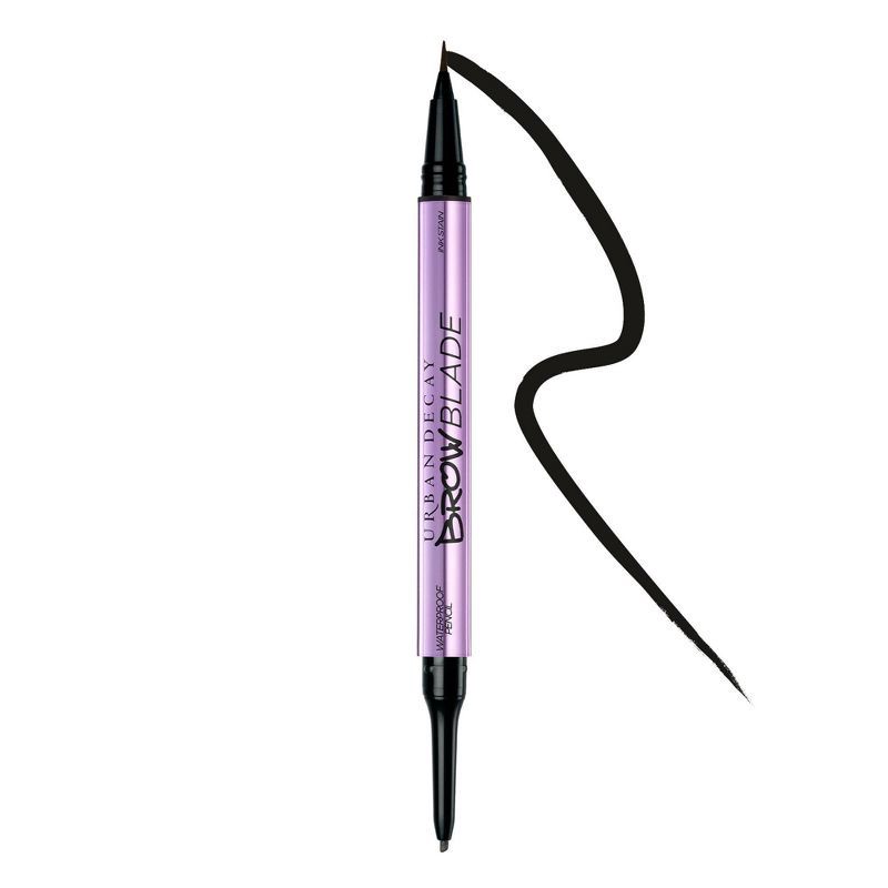 slide 1 of 3, Urban Decay Brow Blade Waterproof Eyebrow Pencil & Ink Stain - Blackout - 0.011 fl oz - Ulta Beauty, 0.011 fl oz
