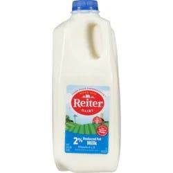 Reiter Dairy Reiter 2% Reduced Fat Milk - 0.5gal