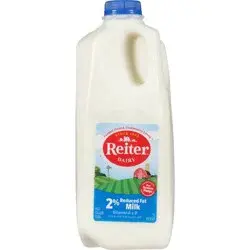 Reiter Dairy Reiter 2% Reduced Fat Milk - 0.5gal