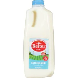 Reiter Dairy Reiter Fat Free Skim Milk - 0.5gal