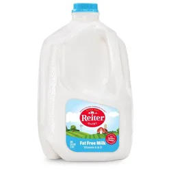 Reiter Dairy Reiter Fat Free Skim Milk - 1gal