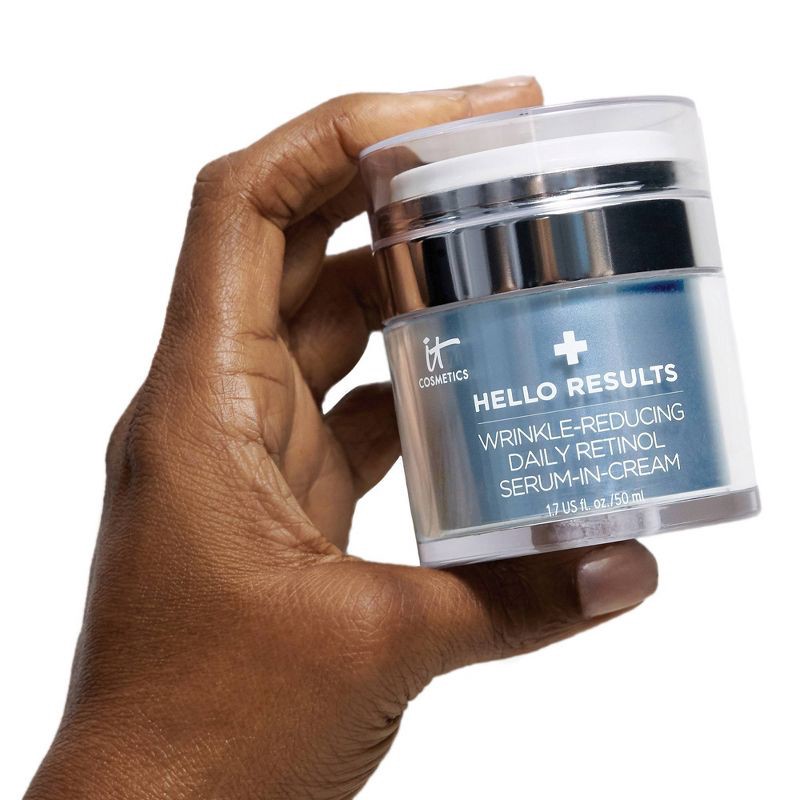 slide 3 of 6, IT Cosmetics Hello Results Wrinkle-Reducing Daily Retinol Serum-in-Cream - 1.7 fl oz - Ulta Beauty, 1.7 fl oz