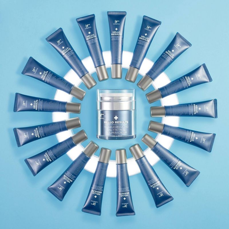 slide 4 of 6, IT Cosmetics Hello Results Wrinkle-Reducing Daily Retinol Serum-in-Cream - 1.7 fl oz - Ulta Beauty, 1.7 fl oz