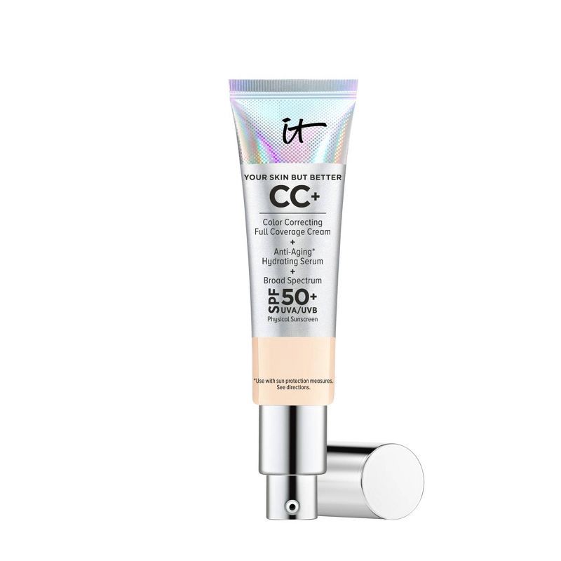 slide 1 of 5, IT Cosmetics CC + Cream SPF50 - Fair Light - 1.08 fl oz, 1.08 fl oz