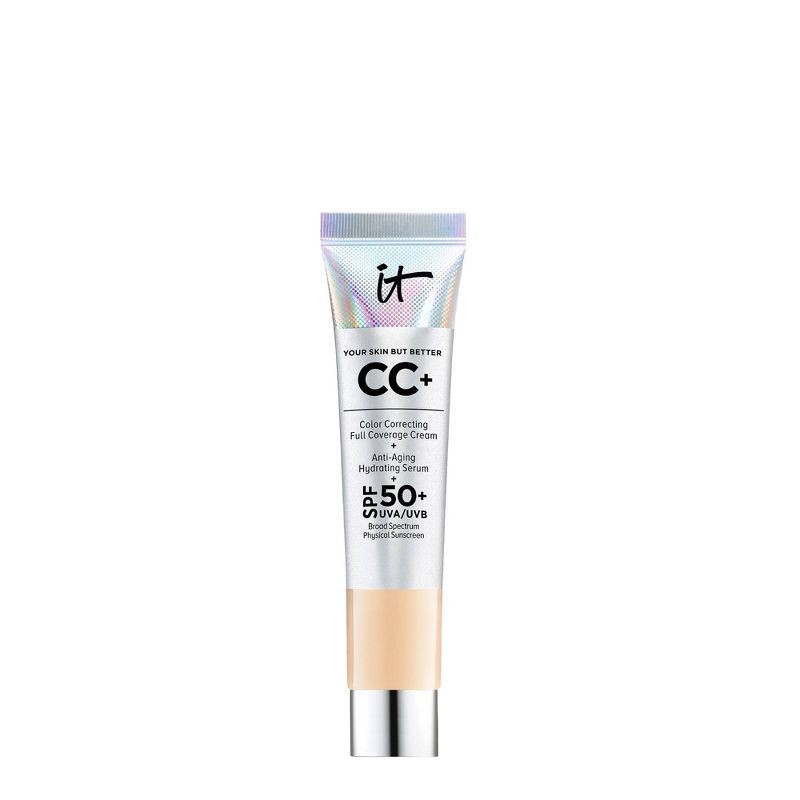 slide 1 of 4, IT Cosmetics CC + Cream SPF50 Travel Size - Light - 12ml - Ulta Beauty, 12 ml