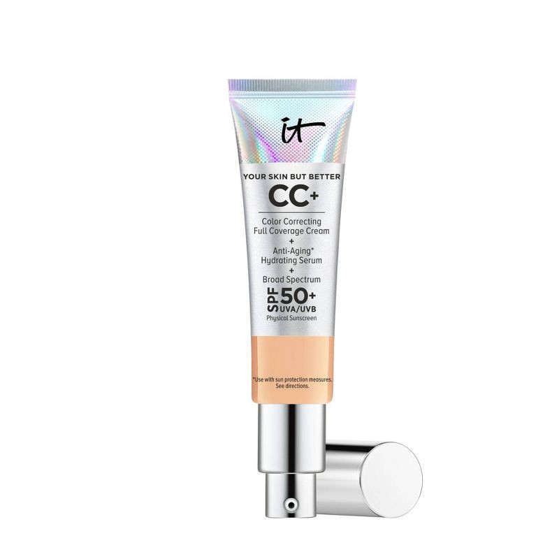 slide 1 of 5, IT Cosmetics CC + Cream SPF50 - Neutral Medium - 1.08 fl oz, 1.08 fl oz