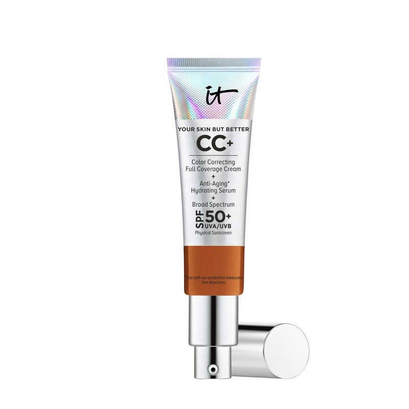 slide 1 of 5, IT Cosmetics CC + Cream SPF50 - Rich Honey - 1.08 fl oz - Ulta Beauty, 1.08 fl oz