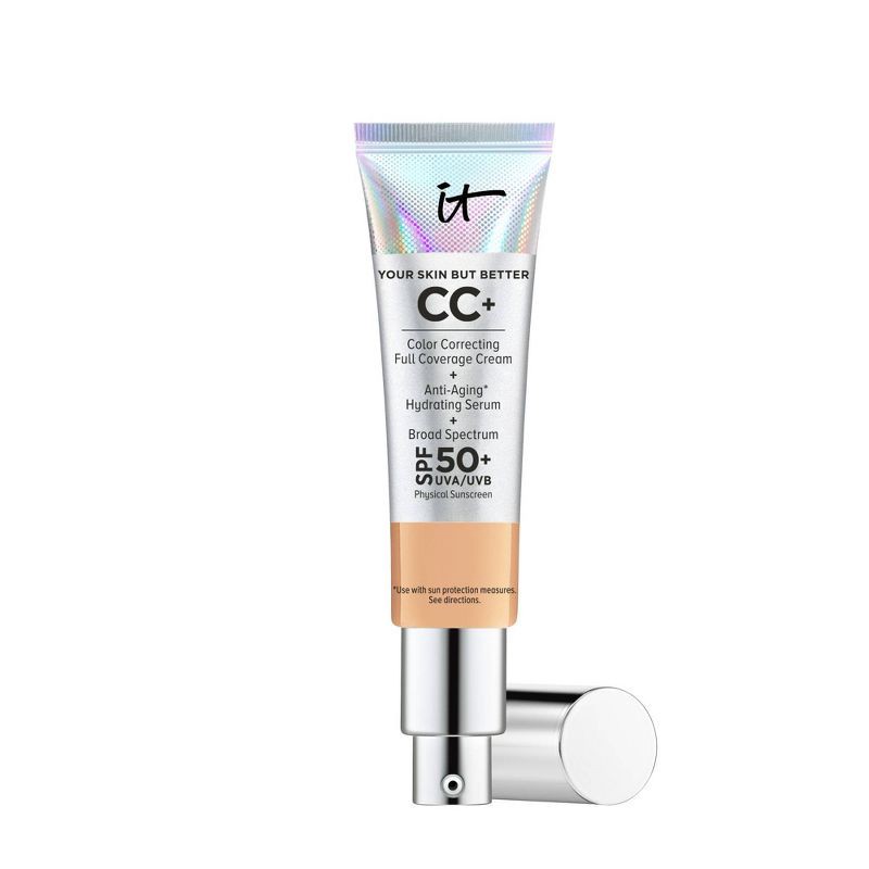 slide 1 of 5, IT Cosmetics CC + Cream SPF50 - Medium Tan - 1.08 fl oz - Ulta Beauty, 1.08 fl oz