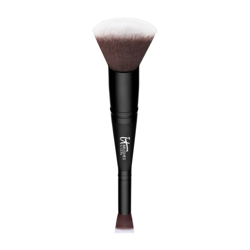 slide 1 of 3, IT Cosmetics Brushes for Ulta Airbrush Dual-Ended Flawless Complexion Concealer & Foundation Brush - #132 - 1.12oz - Ulta Beauty, 132 x 1.12 oz