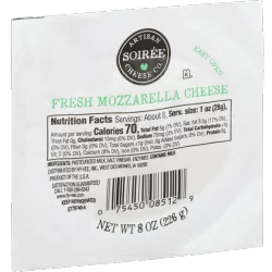 Soiree Artisan Cheese Co. Soiree Frsh Mozz Chs Ball