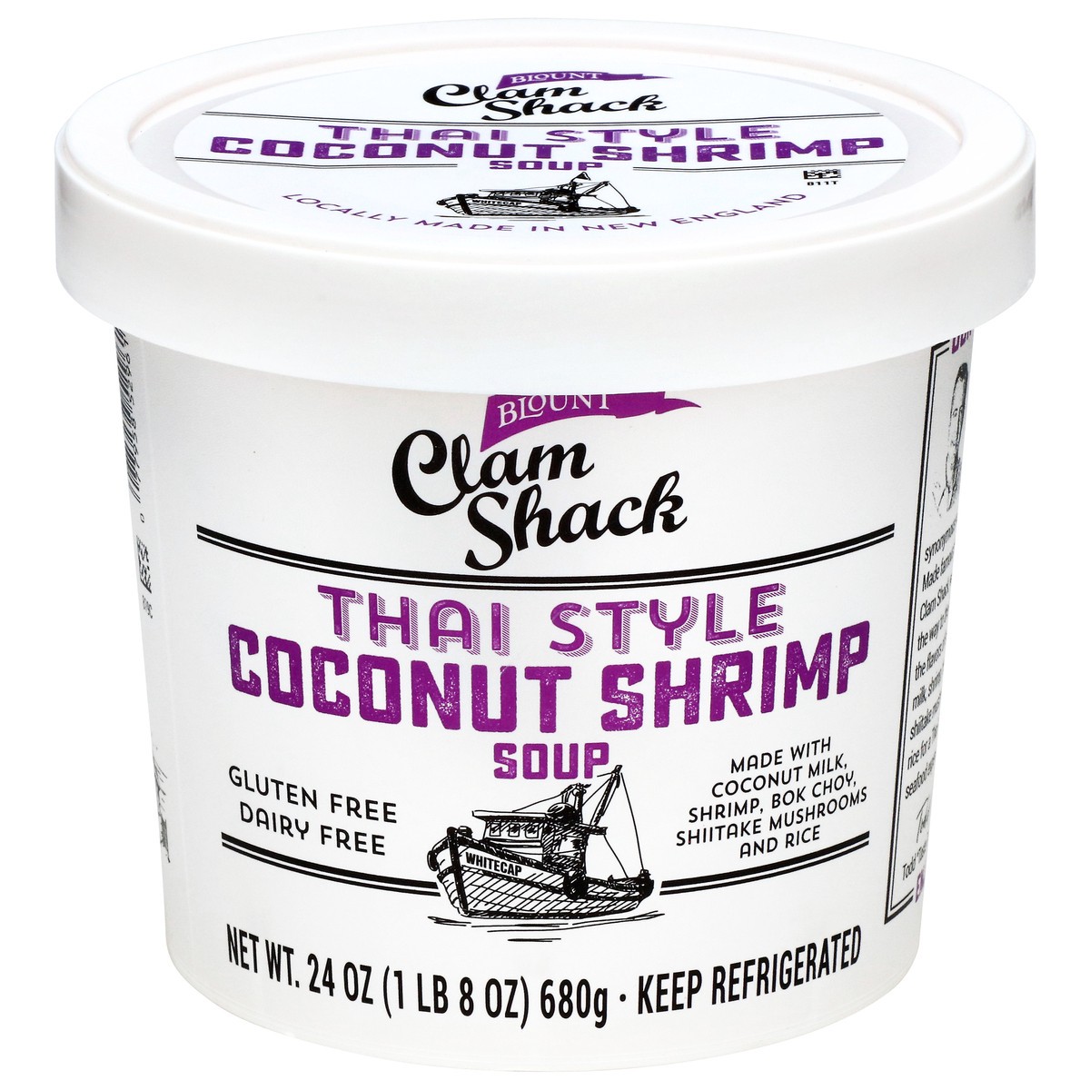 slide 1 of 15, Blount Clam Shack Thai Style Coconut Shrimp Soup 24 oz, 24 oz