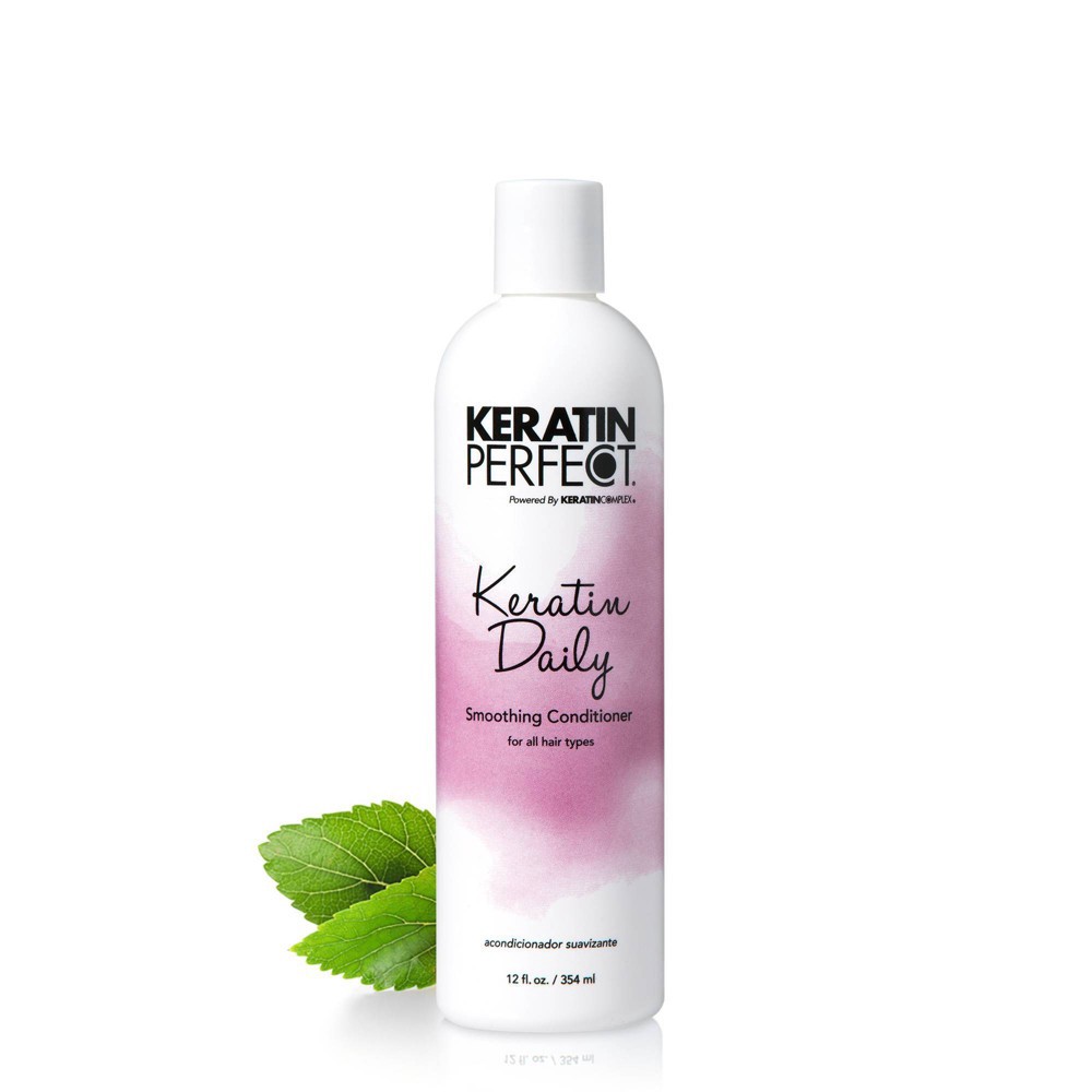 slide 4 of 7, Keratin Perfect Keratin Daily Smoothing Conditioner - 12 fl oz, 12 fl oz