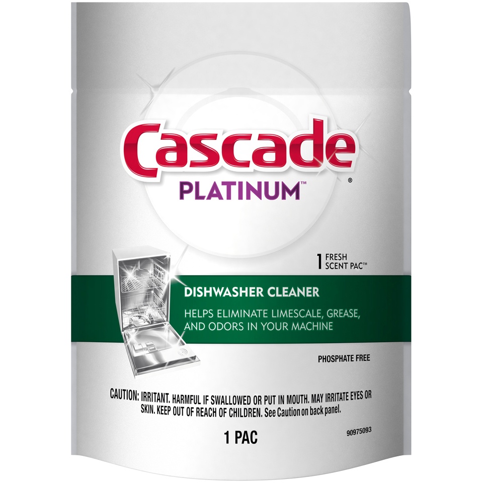 slide 2 of 2, Cascade Dishwasher Cleaner 1 ea, 1 ct