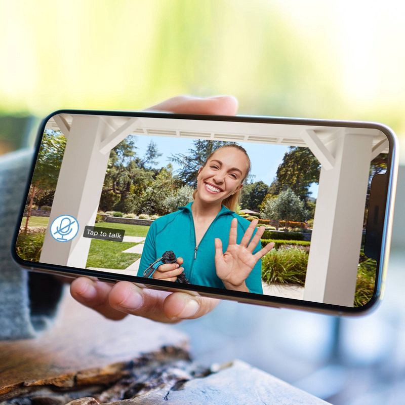 slide 4 of 5, Amazon Blink Wi-Fi Video Doorbell - Black, 1 ct