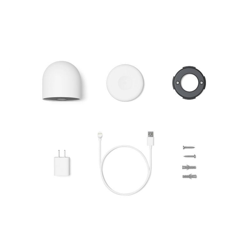 slide 4 of 9, Google Nest Indoor/Outdoor Cam (Battery), 1 ct