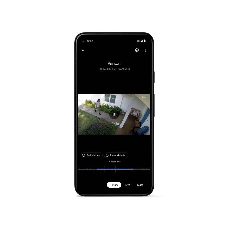 slide 7 of 9, Google Nest Indoor/Outdoor Cam (Battery), 1 ct