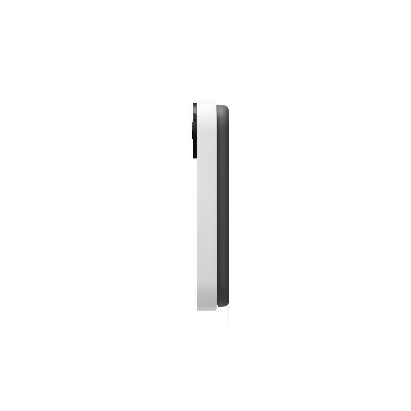 slide 3 of 8, Google Nest Doorbell (Battery) - Snow: Wireless Video Camera & Mic, 1 ct
