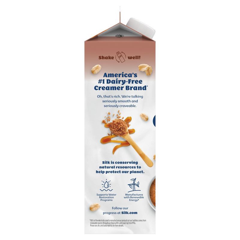 slide 12 of 12, Silk Oat Maple Brown Sugar Dairy-Free Gluten Free Creamer - 32 fl oz, 32 fl oz